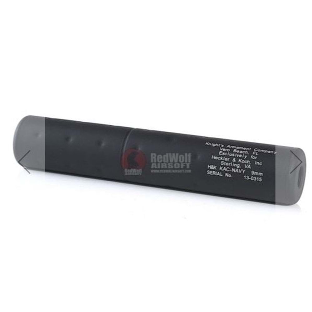 CRUSADER AIRSOFT MP5 GBB AIRSOFT KAC SUPPRESSOR (14MM CCW)