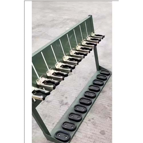 FCW Metal Rifle Display Stand (10PCS Slot) Green