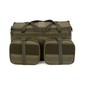 Teçhizat Çantası 35Lt (Modüler Set) Haki 47X26X20Cm Yatay Çantalı