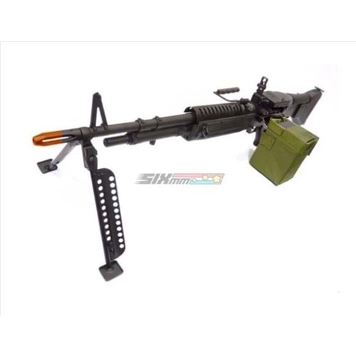 Airsoft Tüfek [A&K] Full Metal M60VN Airsoft AEG Machine Gun [BLK]