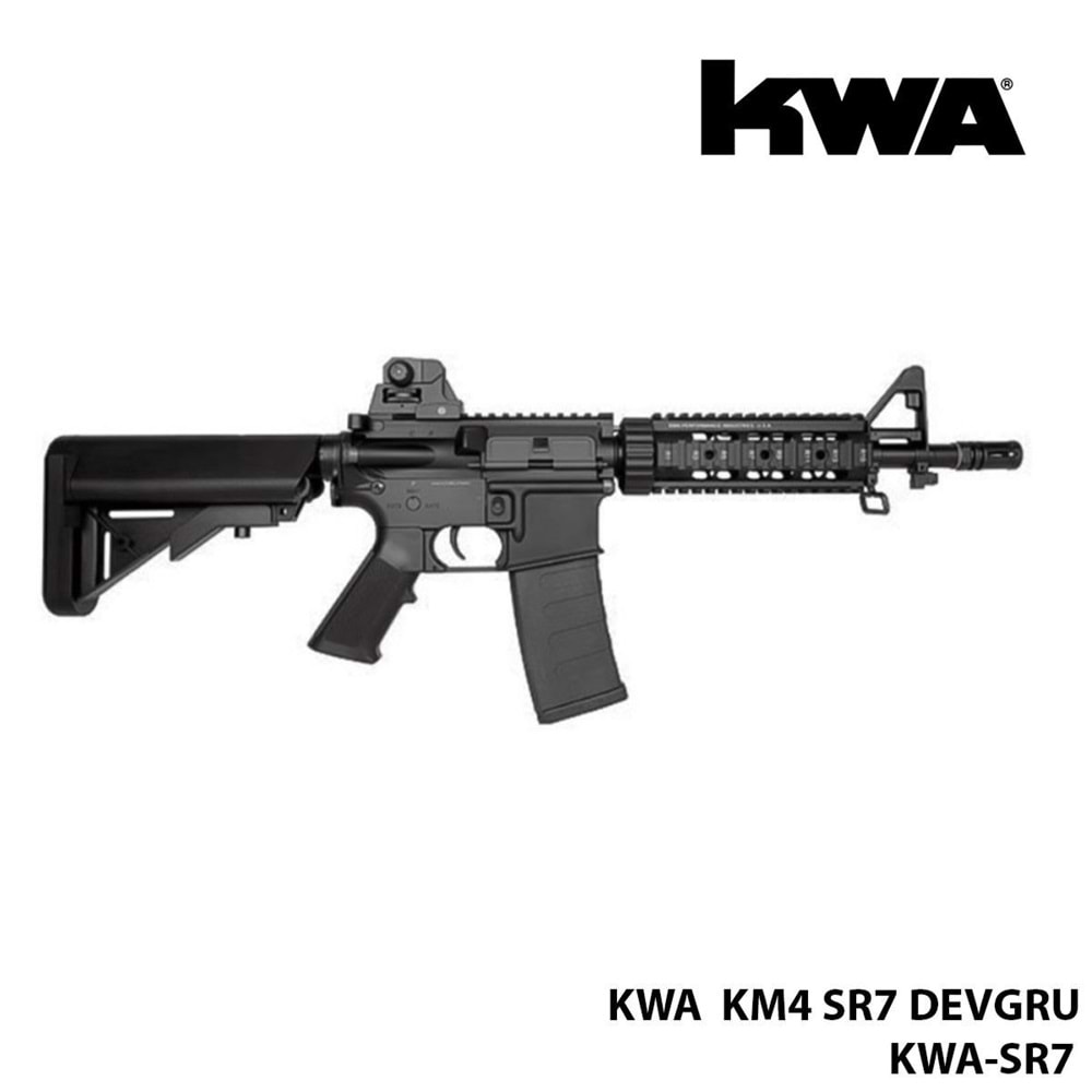 Airsoft Tüfek KWA KM4 SR7 DEVGRU w/Extra Magazine