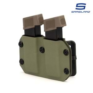 Kydex Şarjör Kılıfı 9mm Sarsılmaz Haki