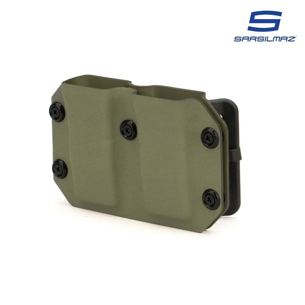 Kydex Şarjör Kılıfı 9mm Sarsılmaz Haki