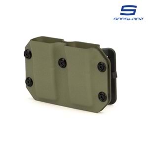 Kydex Şarjör Kılıfı 9mm Sarsılmaz Haki