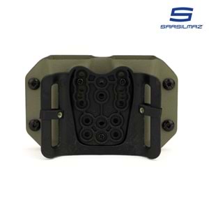 Kydex Şarjör Kılıfı 9mm Sarsılmaz Haki