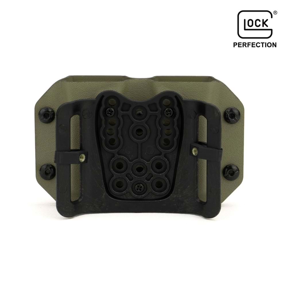 Kydex Şarjör Kılıfı 9mm Glock Haki