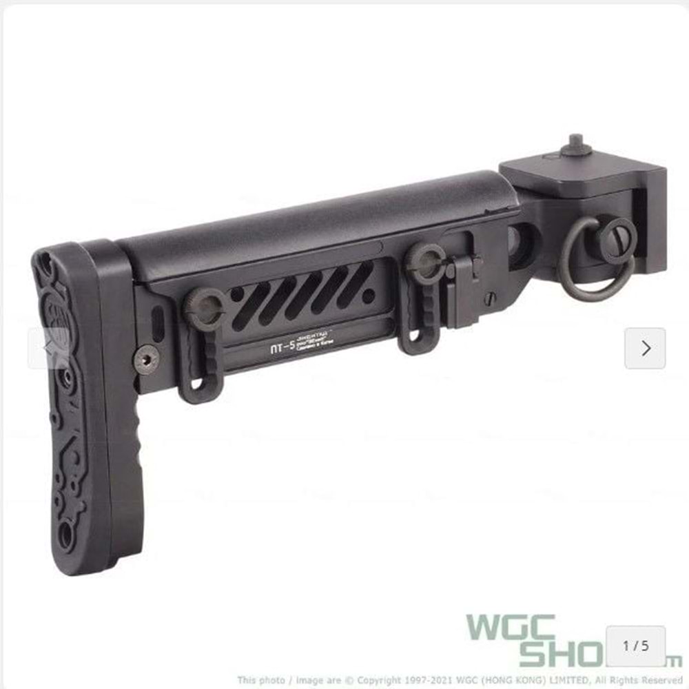 5KU PT-5 Style Folding Stock for Marui AKM GBB Airsoft