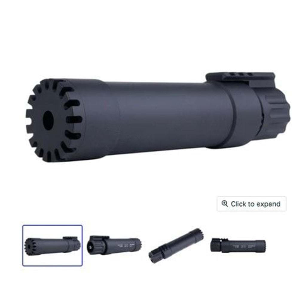 Angry Gun 2024 Ver. Power Up Suppressor For KWA MP9/ KSC TP9 GBB Airsoft