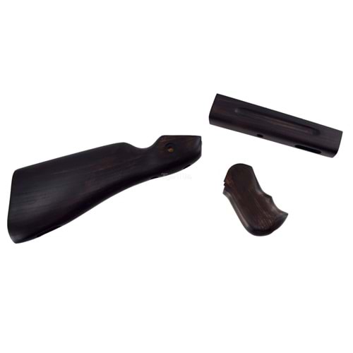 Battleaxe CYMA Thompson M1A1 (CM033) real wood kit set (Dark Wood) [BX-W011B]