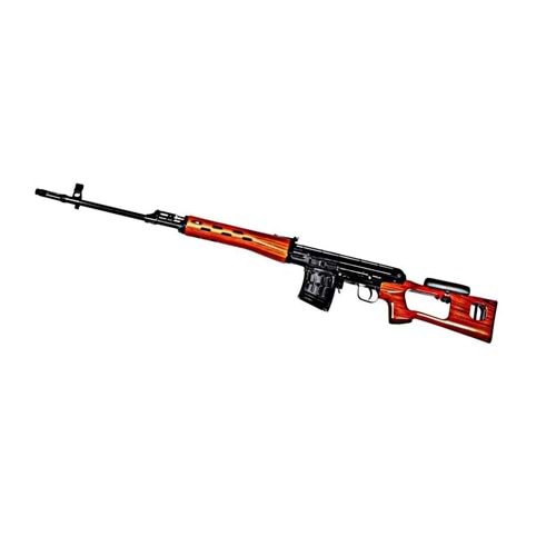 WE ACE VD ( SVD ) Sniper GBB Rifle ( Aluminum Receiver / Plastic Imitation Wood ) WE-R-AD002