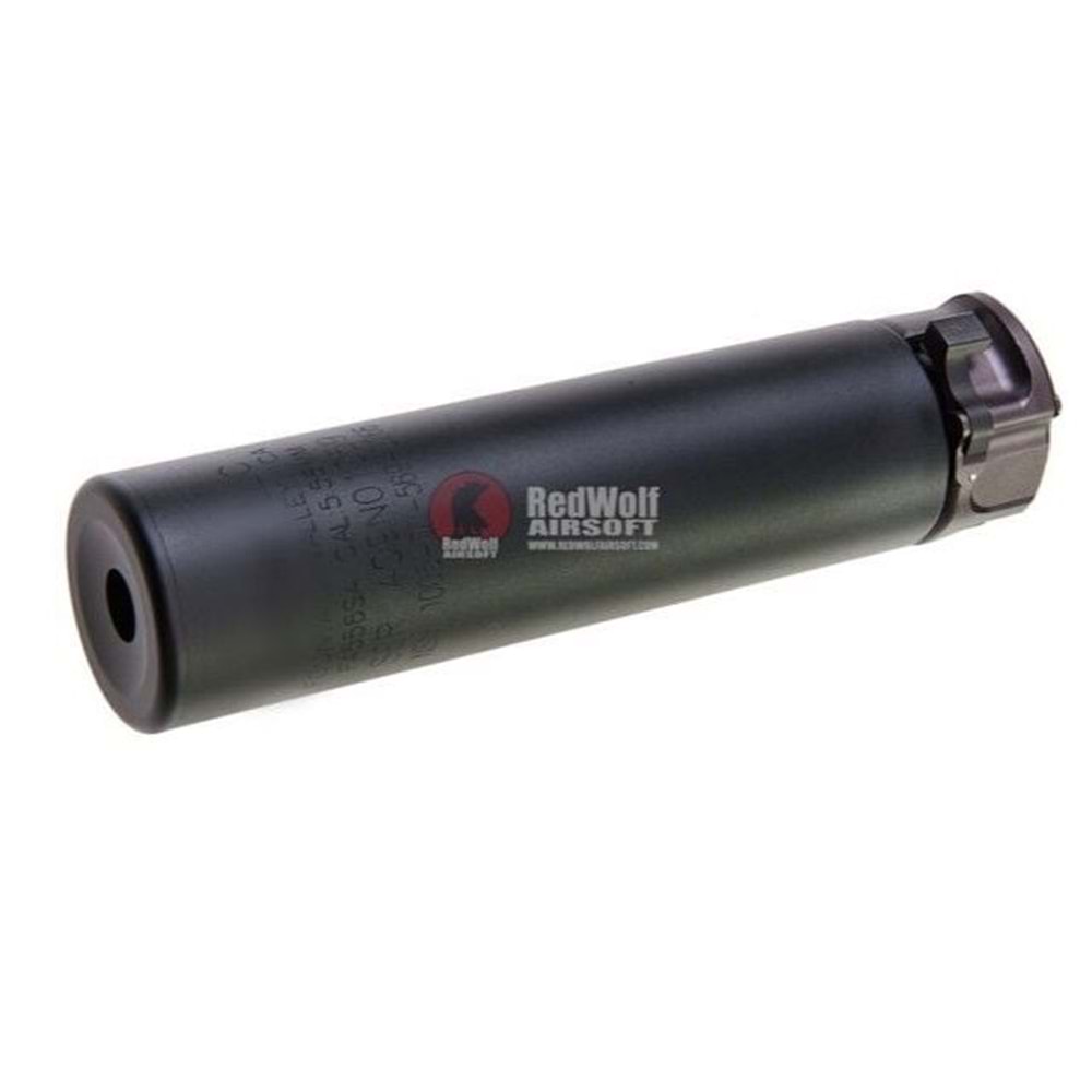 Angry Gun SF216A Dummy Suppressor w/ SF216A Flash Hider - Black (14mm CCW) AG-20190502