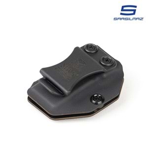 Mas Tactical® Kydex İç Taşıma Şarjör Kılıfı 9mm Sarsılmaz Siyah