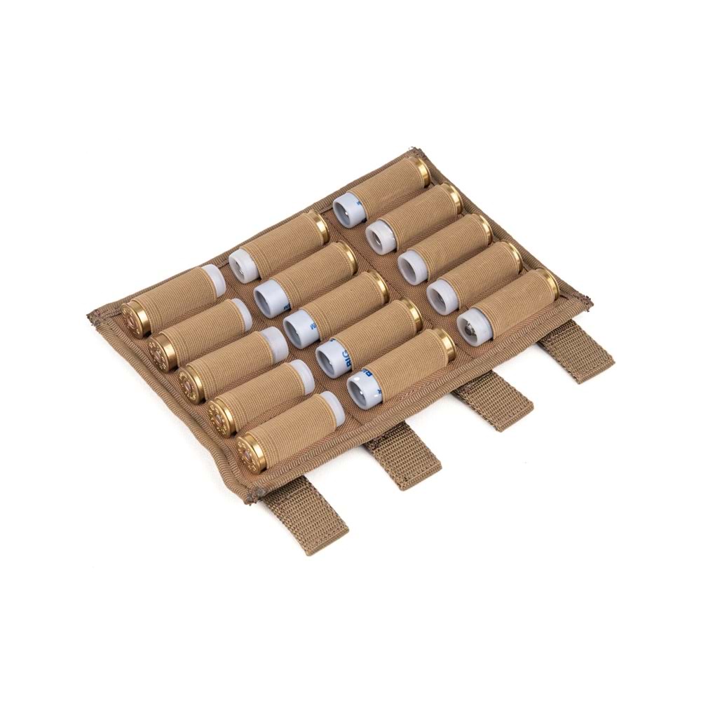 Mas Tactical® Fişeklik 12 Cal. Ön Panel Tan