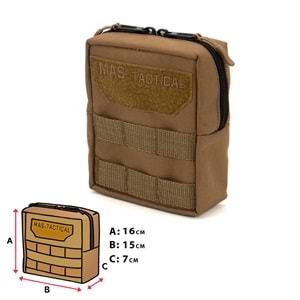 Mas Tactical® Genel Maksat Cebi Tan L Gen2