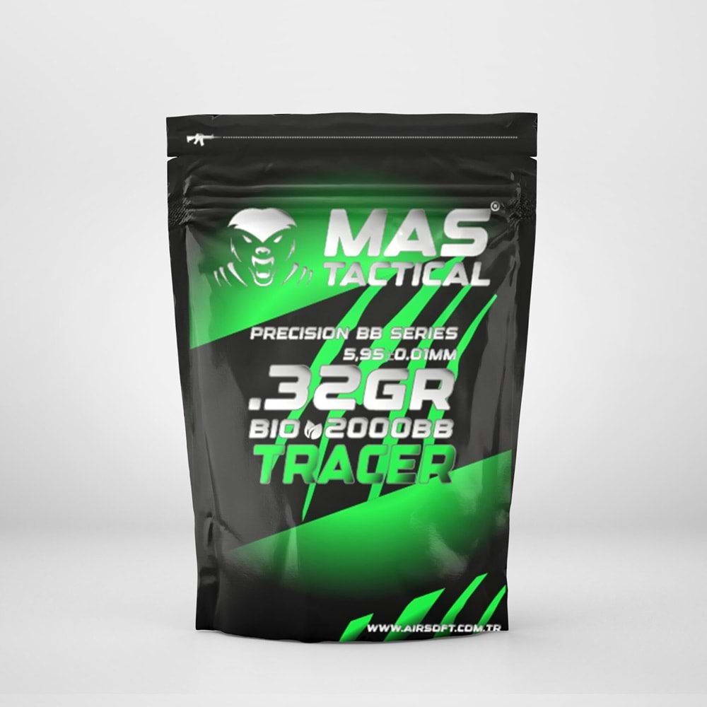Mas Tactical® BB Tracer 0,32Gr (BİO) (2026)