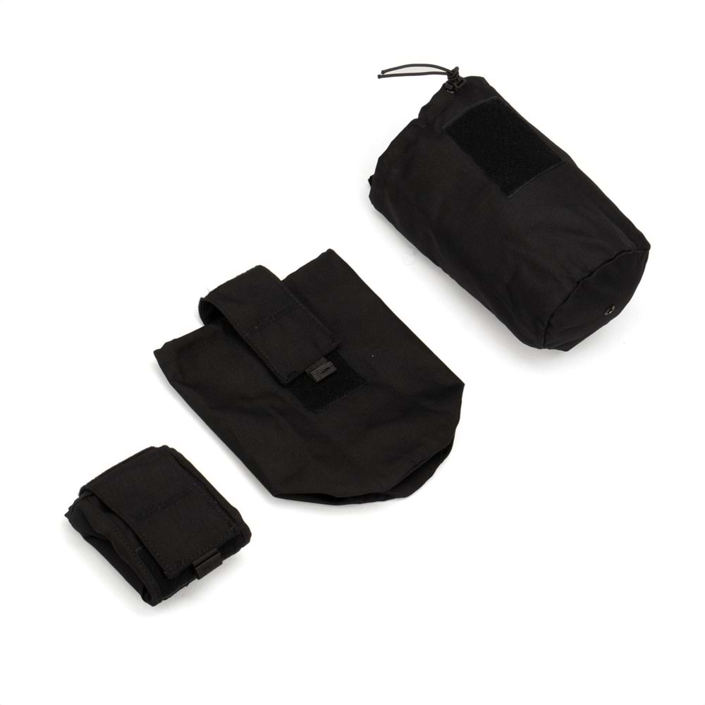 Mas Tactical® Boş Şarjör Torbası Katlanır Tip Siyah