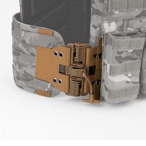 Mas Tactical® Tegris Yan Panel Hızlı Söküm Tokalı Kumaş Kaplı Tan