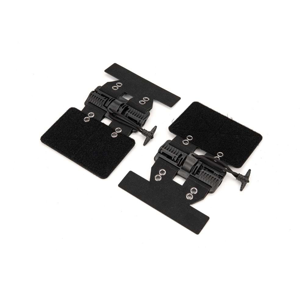 Mas Tactical® Tegris Yan Panel Hızlı Söküm Tokalı Kumaş Kaplı Siyah