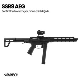 Novritsch SSR9 Black AEG AirsoftTüfek SSR9 R7B15