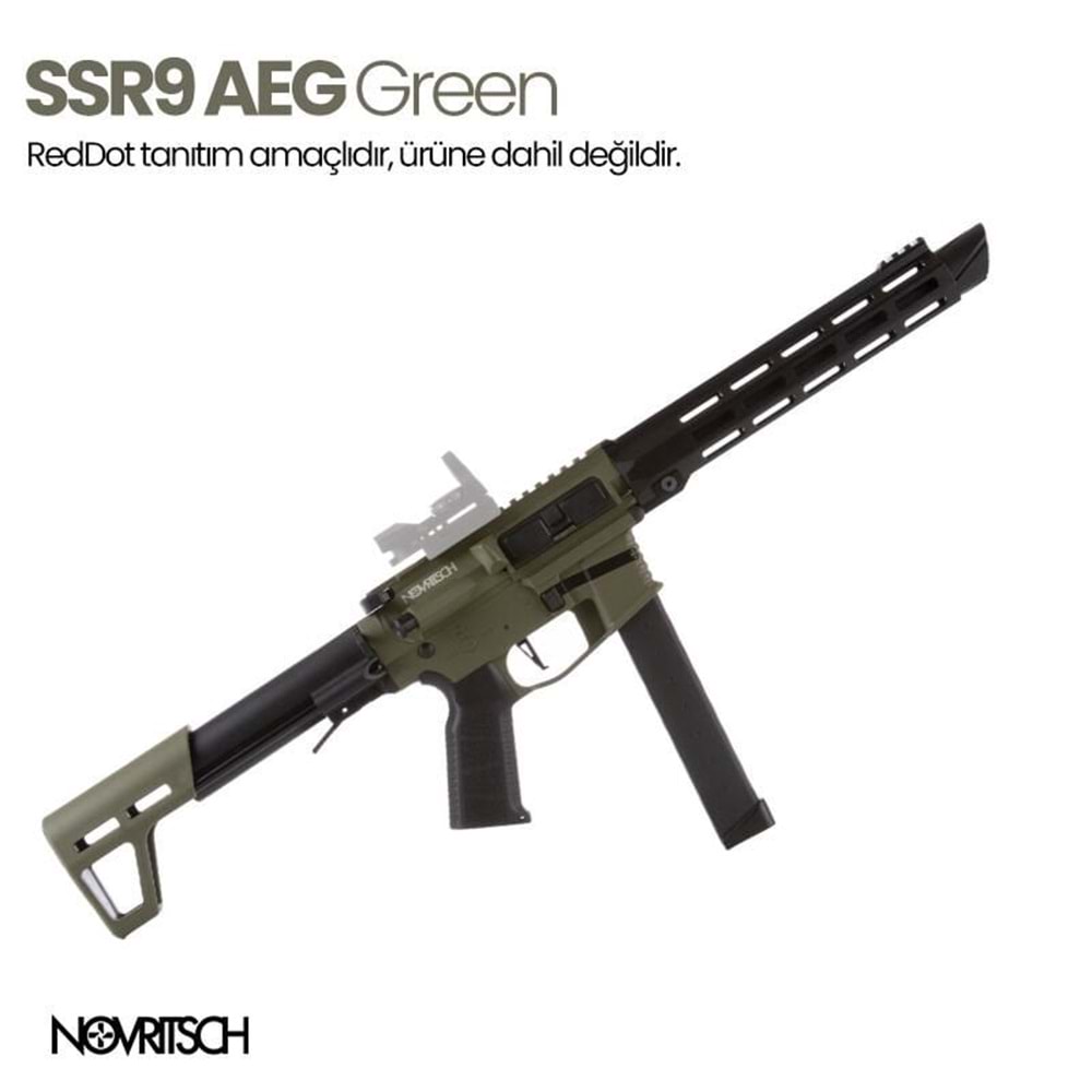 Novritsch SSR9 GREEN HAKI AEG Airsoft Tüfek SSR9 R7G15
