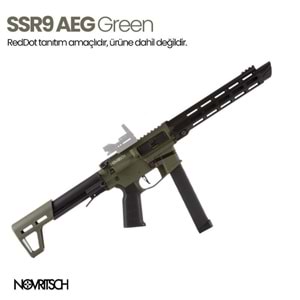 Novritsch SSR9 GREEN HAKI AEG Airsoft Tüfek SSR9 R7G15
