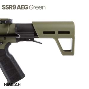 Novritsch SSR9 GREEN HAKI AEG Airsoft Tüfek SSR9 R7G15
