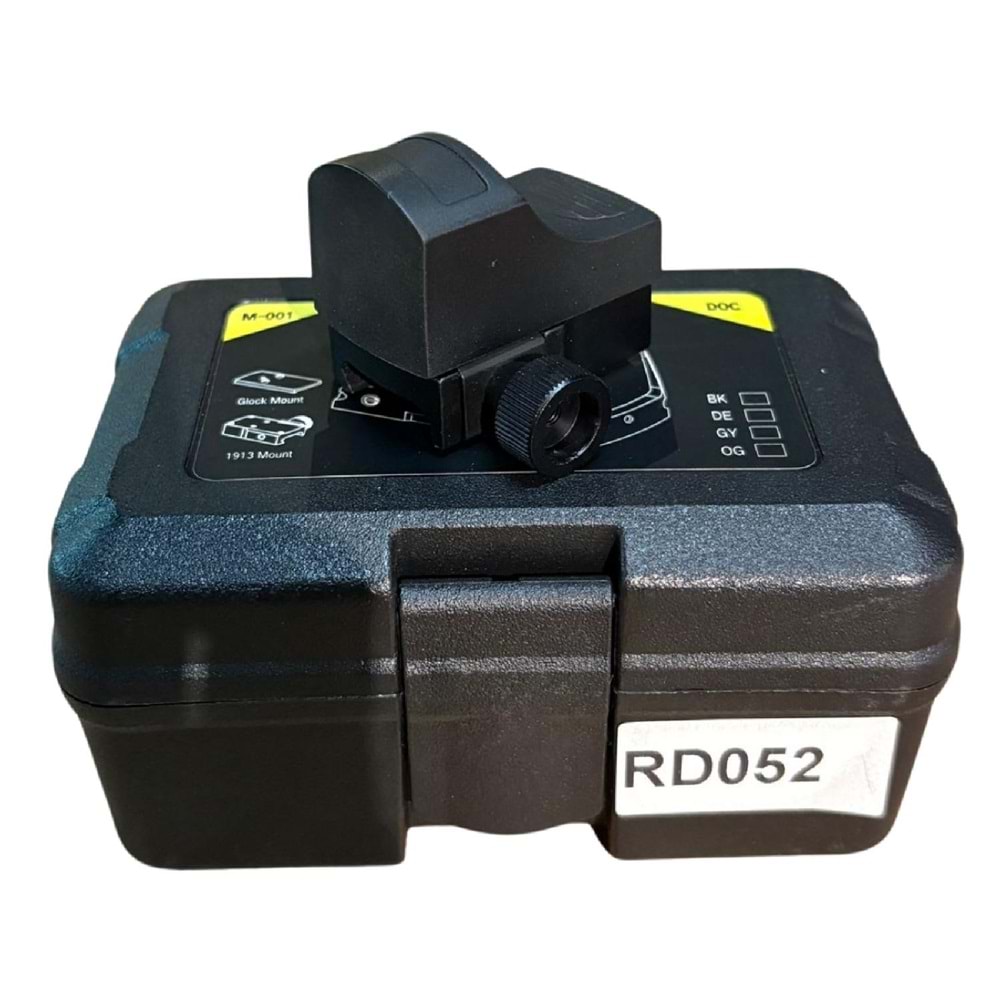 COMET Tactical Reflex Red Dot Sight with 4 Pattern reticles RD052