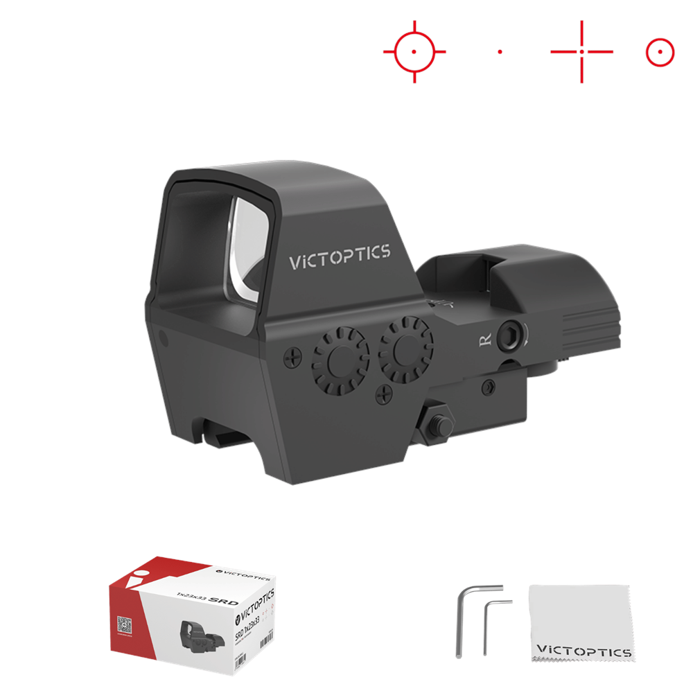 Victoptics SRD 1X23X33 Dört-Retikil Kırmızı Nokta Nişangah - RDSL-36