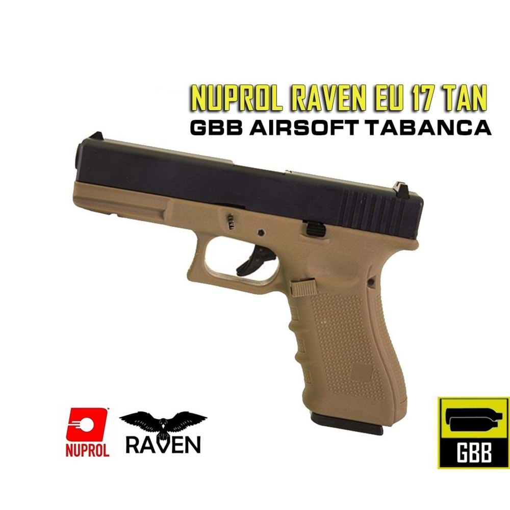 NUPROL RAVEN Glock G17 TAN Gen4 - Çöl Rengi