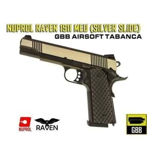 Nuprol RAVEN 1911 MEU (SILVER SLIDE)
