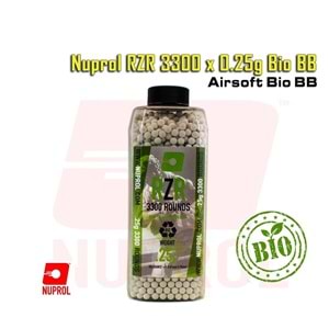 Nuprol RZR 3300 x 0.25g (0,25g) Bio BB - Beyaz