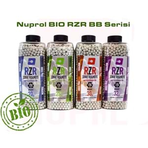 Nuprol RZR 3300 x 0.32g Bio BB - Beyaz