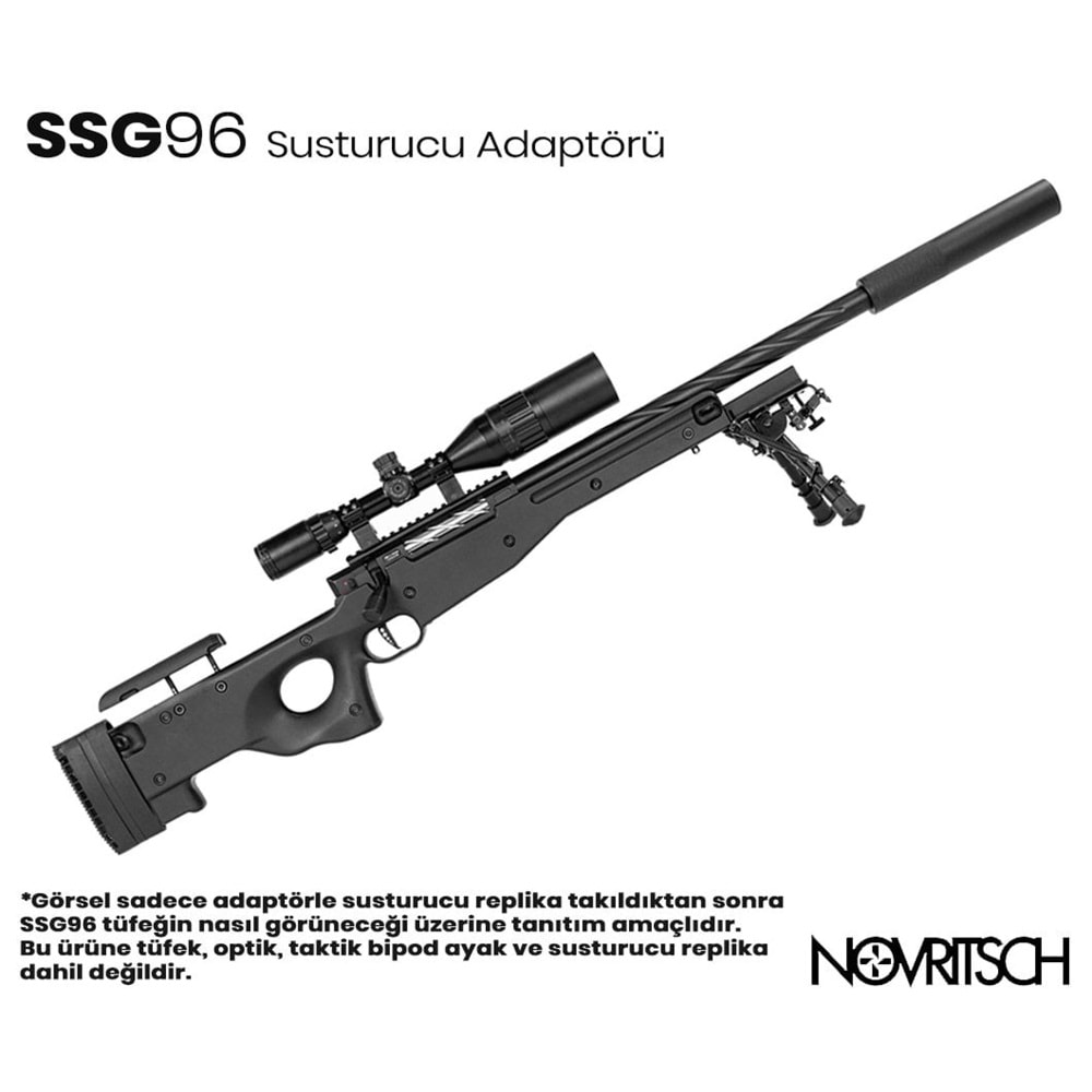 Novritsch SSG96 Susturucu Adaptörü