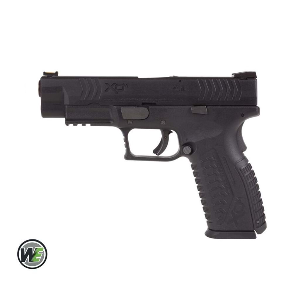 WE Springfield Armory XDM4.5 SIYAH 6mm GBB Airsoft Tabanca