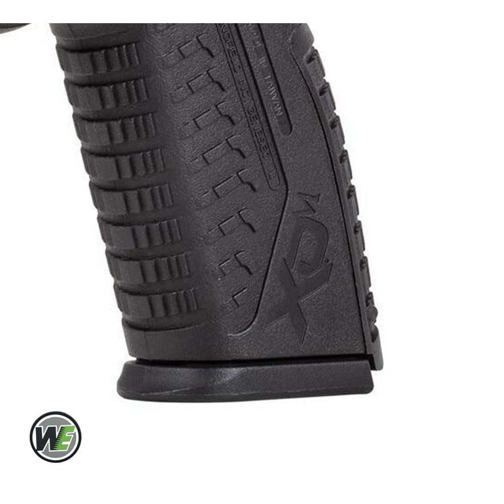 WE Springfield Armory XDM4.5 SILVER 2TONE 6mm GBB Airsoft Tabanca