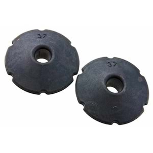 SILVERBACK 37MM NBR BARREL SPACER (X2) FOR DTSS & CARBON DUMMY SUPPRESSORS 40MM SBA-BBS-12