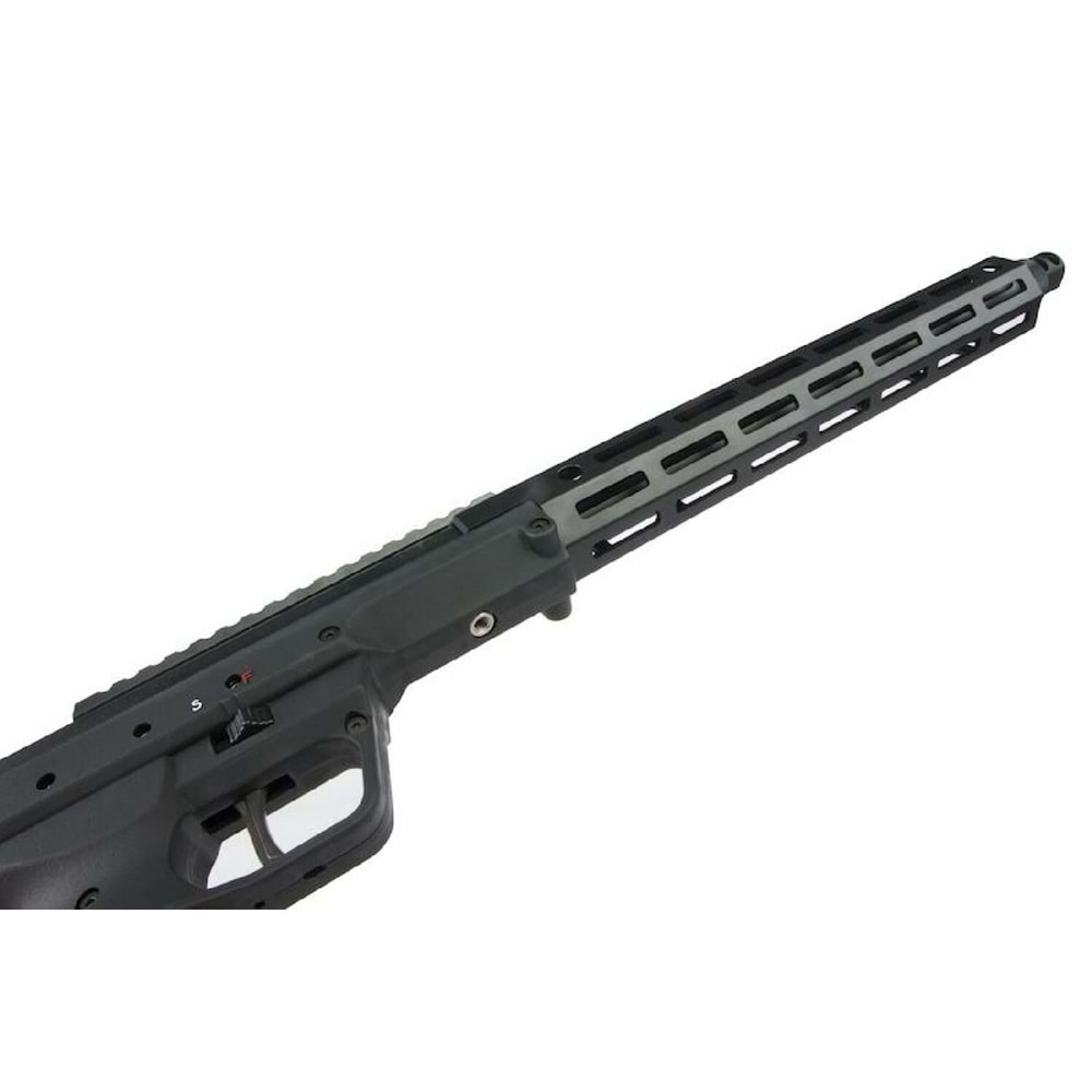 SILVERBACK SRS A2/M2 (22 INCH NAMLU) DESERT TECH LISANSLI AIRSOFT SNIPER TÜFEK - SİYAH