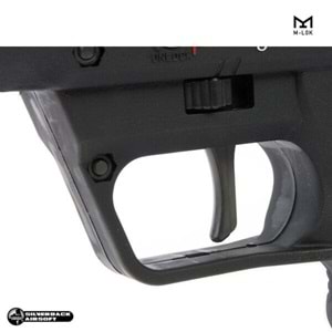 SILVERBACK SRS A2/M2 ''16inç Namlu'' Desert Tech Lisanslı COVERT Airsoft Sniper Tüfek - Siyah
