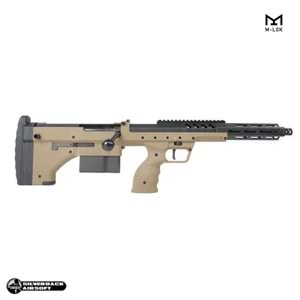 SILVERBACK SRS A2/M2 ''16inç Namlu'' Desert Tech Lisanslı COVERT Airsoft Sniper Tüfek - Tan