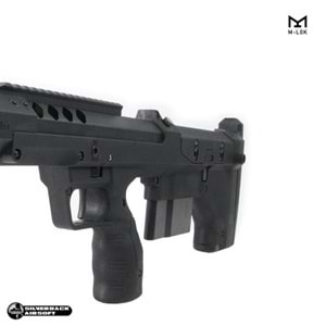 SILVERBACK SRS A2/M2 ''16inç Namlu'' Desert Tech Lisanslı SPORT Airsoft Sniper Tüfek - Siyah