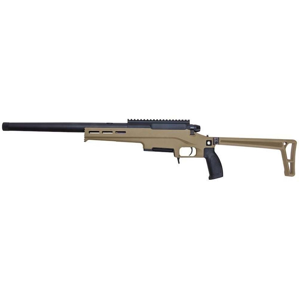SILVERBACK TAC41L SPORT VERSION FDE BOLT ACTION AIRSOFT SNIPER TÜFEK - ÇÖL RENGI (SBA-BLT-32FDE-S)