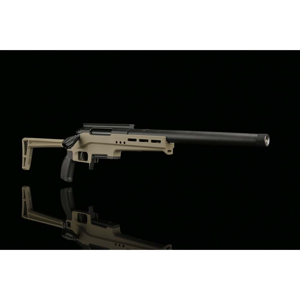 SILVERBACK TAC41L FDE BOLT ACTION AIRSOFT SNIPER TÜFEK - ÇÖL RENGI (SBA-BLT-32FDE)