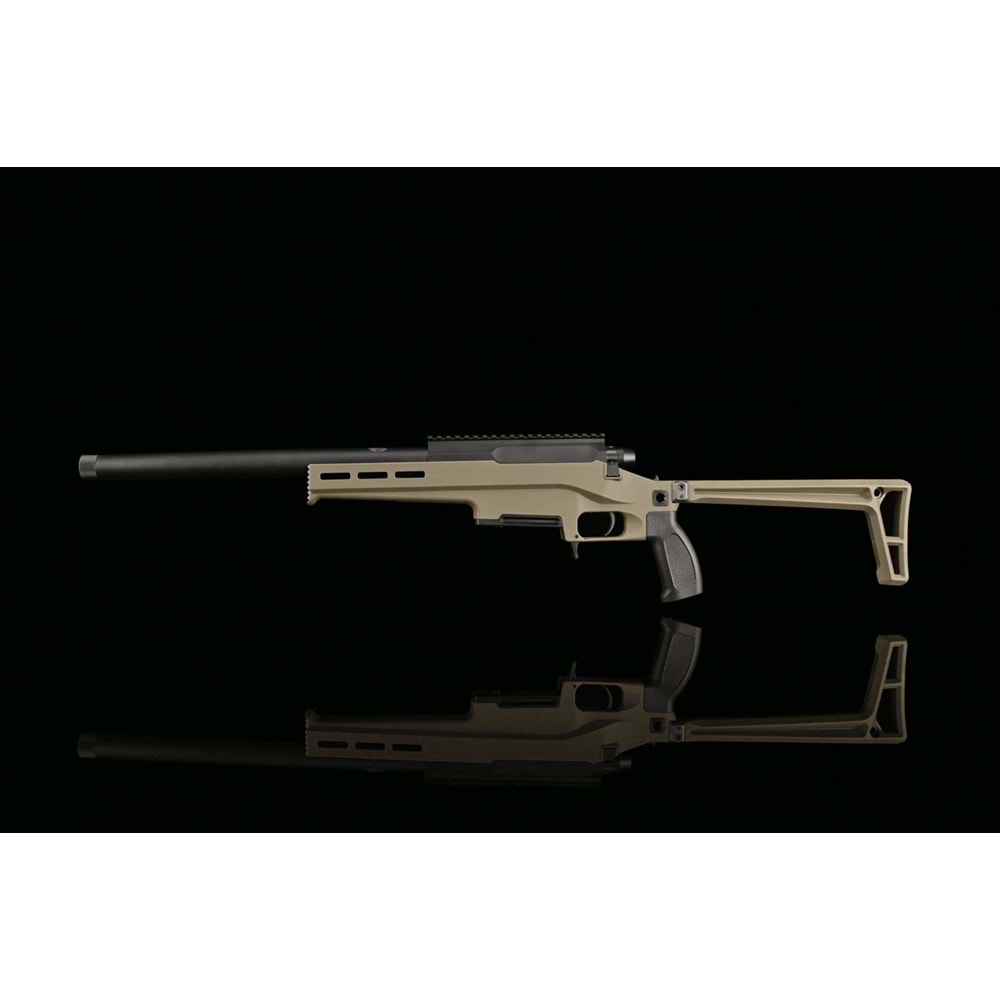 SILVERBACK TAC41L FDE BOLT ACTION AIRSOFT SNIPER TÜFEK - ÇÖL RENGI (SBA-BLT-32FDE)