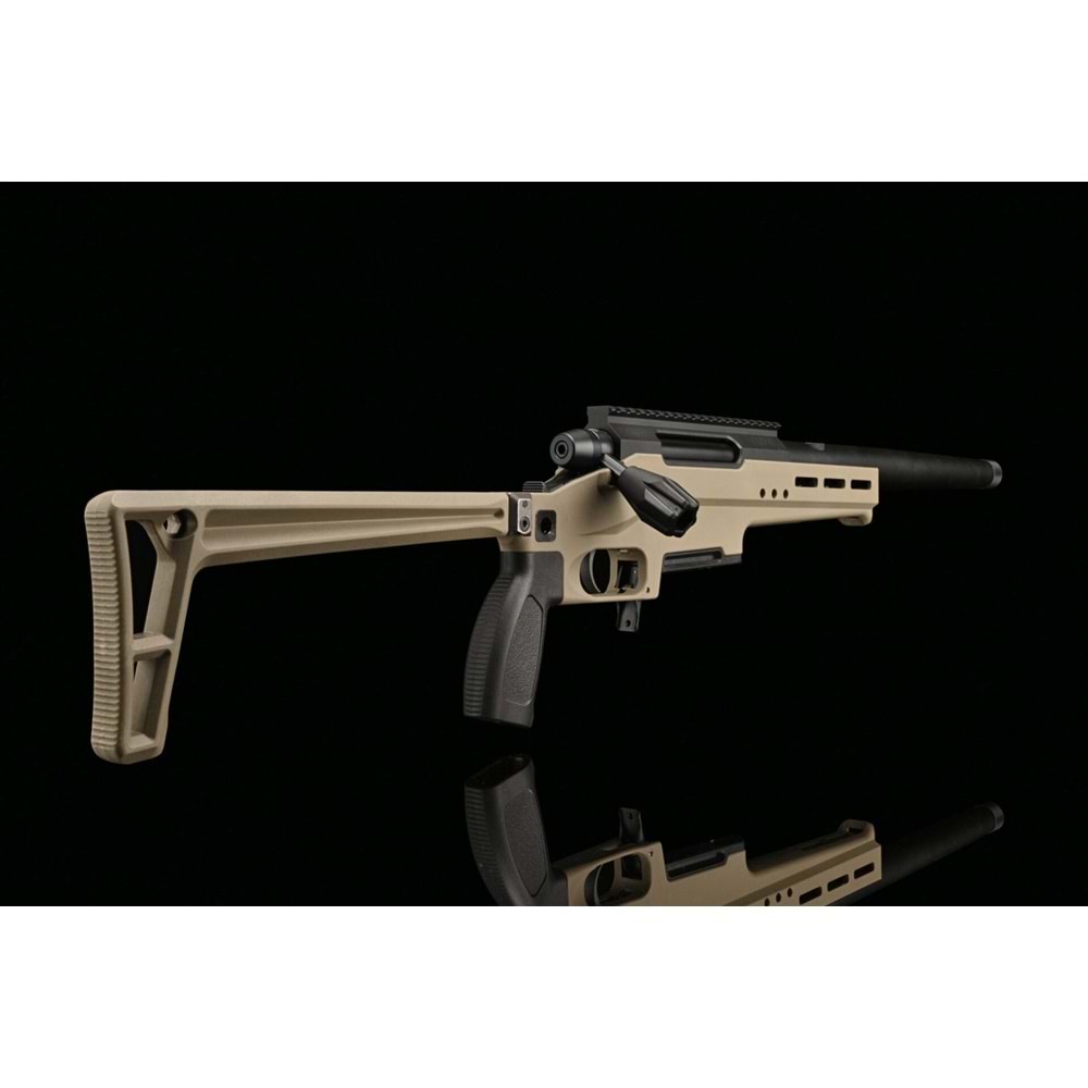 SILVERBACK TAC41L FDE BOLT ACTION AIRSOFT SNIPER TÜFEK - ÇÖL RENGI (SBA-BLT-32FDE)