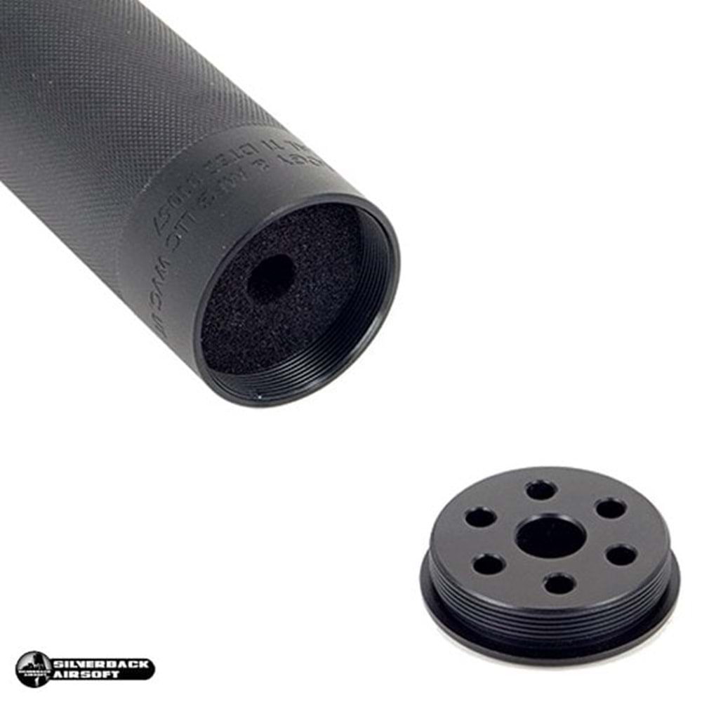Silverback SRS QD DTSS Airsoft Susturucu Replika .338 (QD Namlu Ağzı Baskısız)