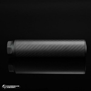 SILVERBACK Karbon Dummy Airsoft Susturucu Replika Kısa 24 mm CW