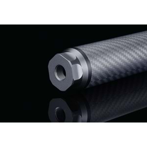 Silverback Airsoft Carbon Susturucu, ORTA 14mm CCW