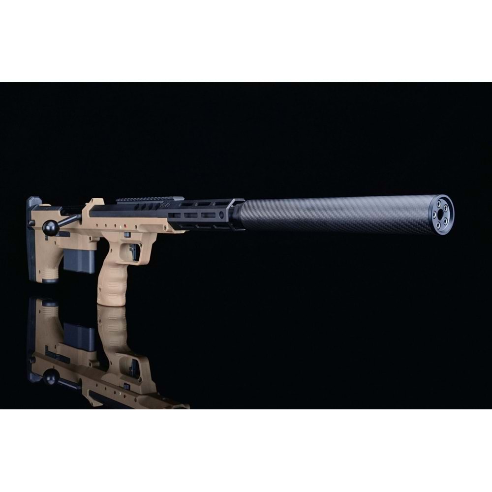 Silverback Airsoft Carbon Susturucu XL, 24mm CW