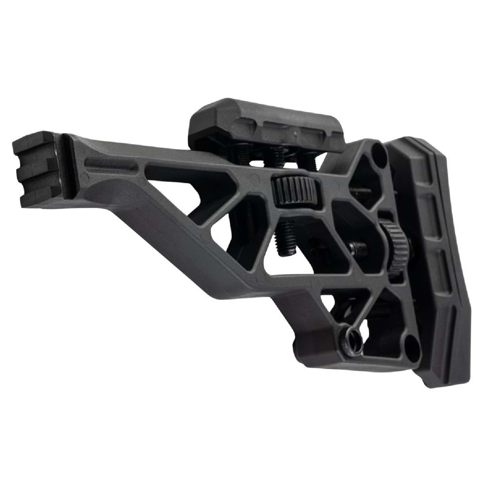 Silverback TAC-41 Katlanır Picatinny Polimer Dipçik Ayarlanabilir Siyah - SBA-STK-44BK