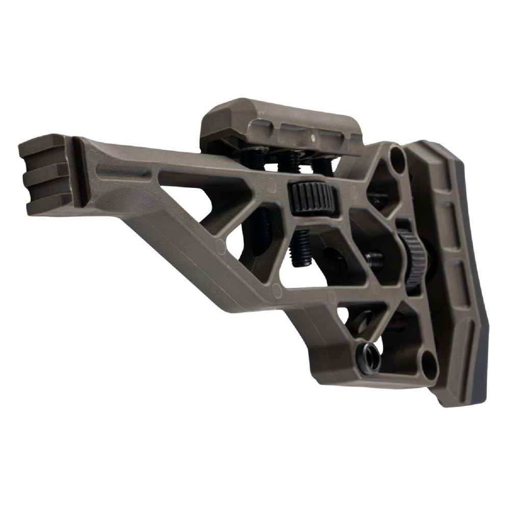 Silverback TAC-41 Katlanır Picatinny Polimer Dipçik Ayarlanabilir Haki- SBA-STK-44OD